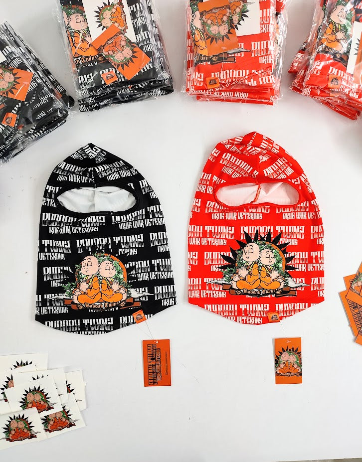 60 pieces All Over Printed Customized Skimask