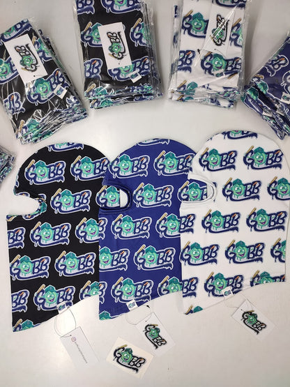 30 Pieces All Over Printed Customized Skimask