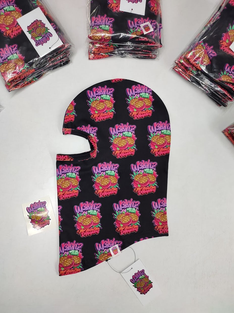 30 Pieces All Over Printed Customized Skimask